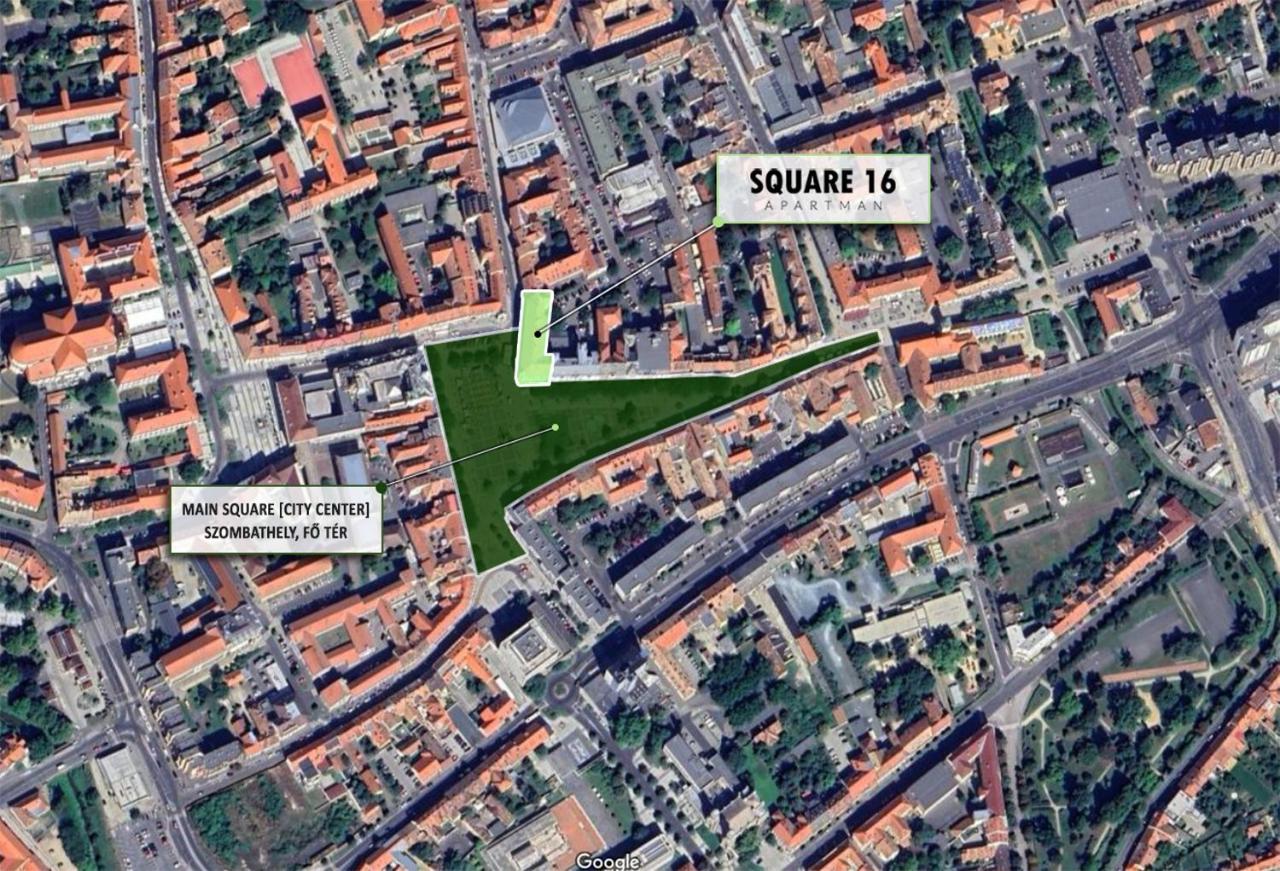 Square 16 Apartman - Absolutely Central Location With Self Check In Szombathely Esterno foto