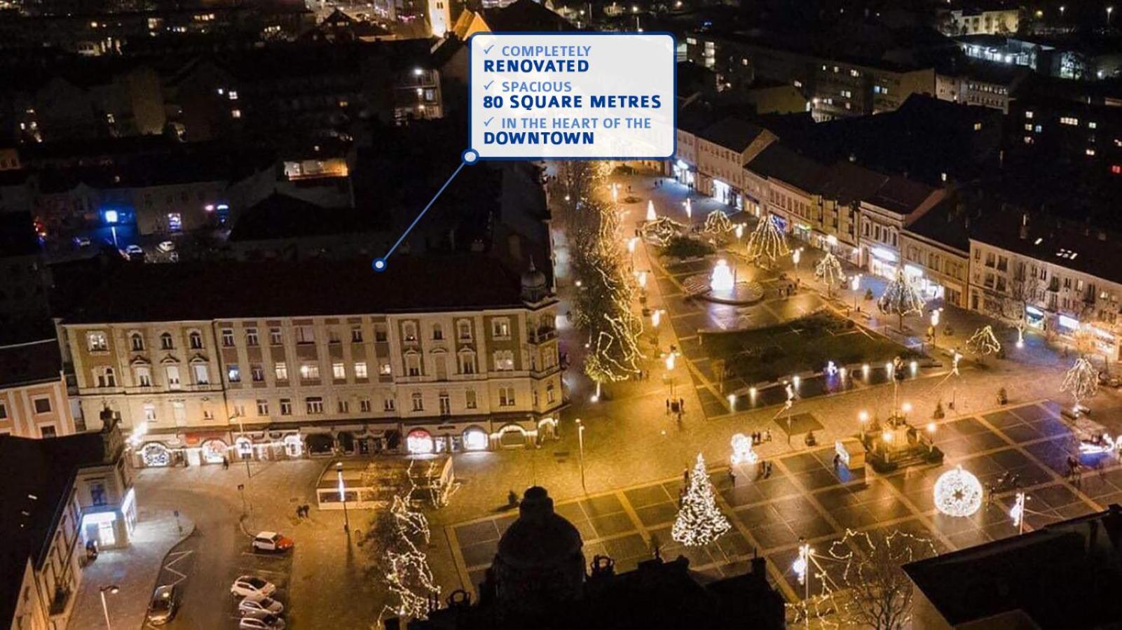 Square 16 Apartman - Absolutely Central Location With Self Check In Szombathely Esterno foto